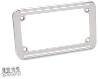 (image for) Drag Specialties Chrome License Plate Frame
