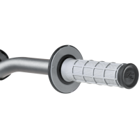 (image for) Renthal Dual-Compound Full-Waffle Grips - Gray