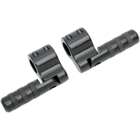 (image for) Clamp-On Wide Band Footpegs Black