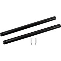 (image for) 43mm Inverted Black DLC Fork Tubes (+2" Over)