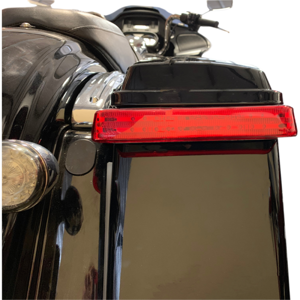 (image for) Custom Dynamics ProBEAM Sequential Saddlebag Lights Chrome/Red