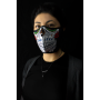 (image for) Neoprene Half Mask - Muerte skull