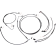 (image for) Magnum XR Handlebar Kit, Black w/ Black Fittings 12"-14"