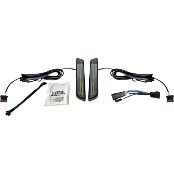 (image for) Custom Dynamics Smoke lens, black finish (CVO)