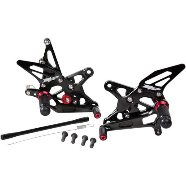 (image for) HOT BODIES MGP Rear Lever Set for Honda CBR250R/CBR300R - Black