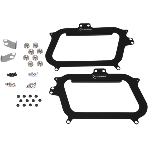(image for) Adapter kit for mounting SW-Motech Trax side cases on Givi side carriers