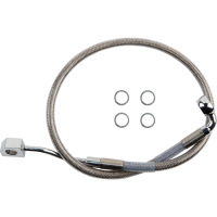 (image for) Clear-Coated Rear Brake Line Kit 1741-6348