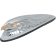 (image for) Small Chrome Eagle Head (Gold Eyes)