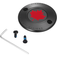 (image for) Timing Cover Black w/ red maple leaf