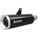 (image for) Akrapovič Single Black Titanium Muffler w/ Titanium End Cap for Kawasaki Z900 RS/Cafe 18-25