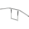 (image for) Biltwell Window Slotted 1" Handlebar - Chrome
