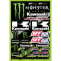 (image for) Monster Energy Kawasaki Team Decal Sheet
