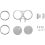 (image for) Dual Gauge Mount Chrome