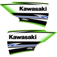 (image for) Factory Effex OEM Shroud and Tank/Shroud Graphics, Style 11 for KX65 00-21