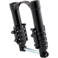 (image for) Method No Flex Inverted Fork Legs, Black Anodized, Factory Calipers