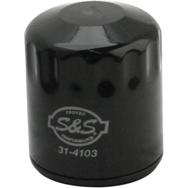(image for) S&S CYCLE Oil Filter, Black