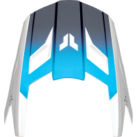 (image for) Replacement Visor, Storm white/navy