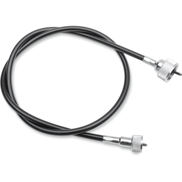 (image for) Drag Specialties Front-Wheel Drive Speedometer Cable Black Vinyl 40"