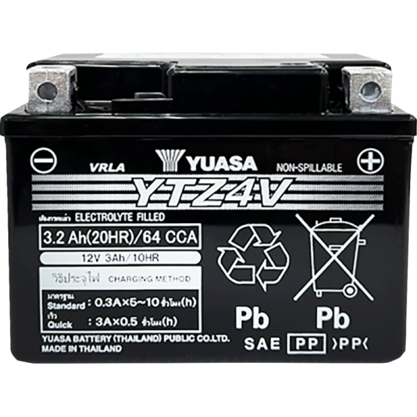 (image for) Yuasa YTZ4V YTZ Battery