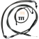 (image for) LA Choppers Midnight Braided Standard Kit for 08-13 Dresser w/o ABS (15-17in.)