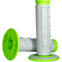 (image for) Renthal Dual-Compound Half-Waffle Grips - Green