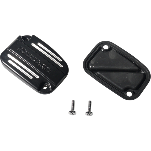 (image for) Drag Specialties Black Clutch Master Cylinder Cover Kit 0612-0472