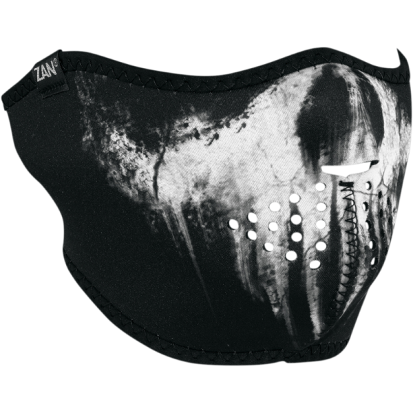 (image for) Zan Headgear Neoprene Half Mask - Ghost skull