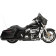 (image for) Drag Specialties Slashdown Slip-On Mufflers, Matte Black, 4"