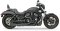 (image for) Bassani Road Rage 2-Into-1 System Black, Short (V-Rod)