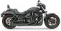(image for) Bassani Road Rage 2-Into-1 System Black, Short (V-Rod)
