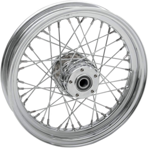 (image for) Drag Specialties Laced Replacement Rear Wheel Chrome 16x3