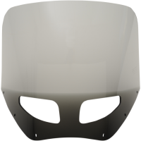 (image for) 13" Black smoke Vented Windshield