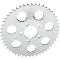 (image for) Drag Specialties 48-Tooth Dished Rear Sprocket, Chrome