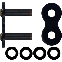 (image for) 525 Rivet Connecting Link, Black Scale