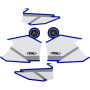 (image for) Factory Effex OEM Shroud and Tank/Shroud Graphics, Style 02 for WR250F/400F/426F 98-02