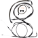 (image for) LA Choppers Midnight Braided Standard Kit for 08-13 Dresser w/ ABS (15-17in.)