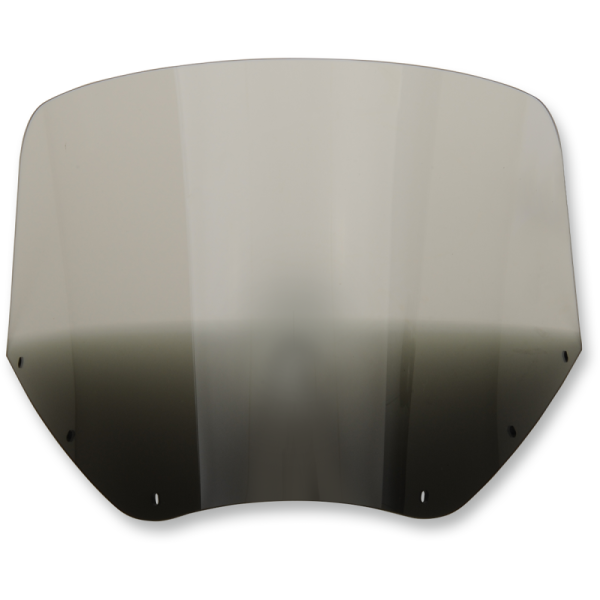 (image for) MEMPHIS SHADES HD 11" Black smoke Solid Windshield