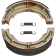 (image for) EBC Organic Brake Pad/Shoe EBC-626