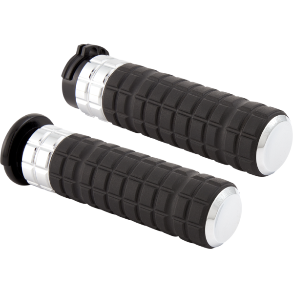 (image for) Arlen Ness Speedliner Grips - Chrome - 24 FLHTK/FLTRK/FLHRXS