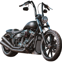 (image for) Kodlin Motorcycle Steel Front Chin Spoiler