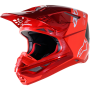 (image for) Alpinestars S-M10 Supertech Helmet, Flood - Red, Size XL