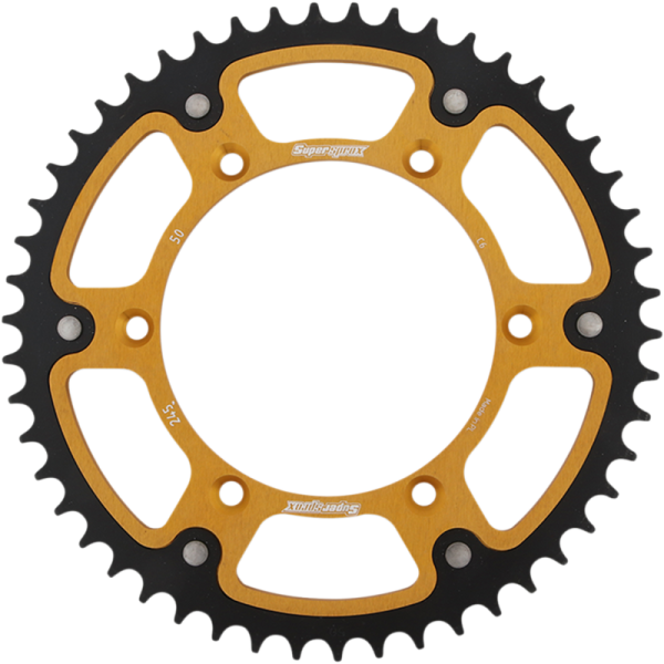 (image for) SUPERSPROX Rear Sprocket - 50T (Stealth/Gold)