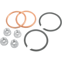 (image for) Genuine James Gaskets Copper Crush Ring Gaskets and Heavy-Duty Hex Nuts