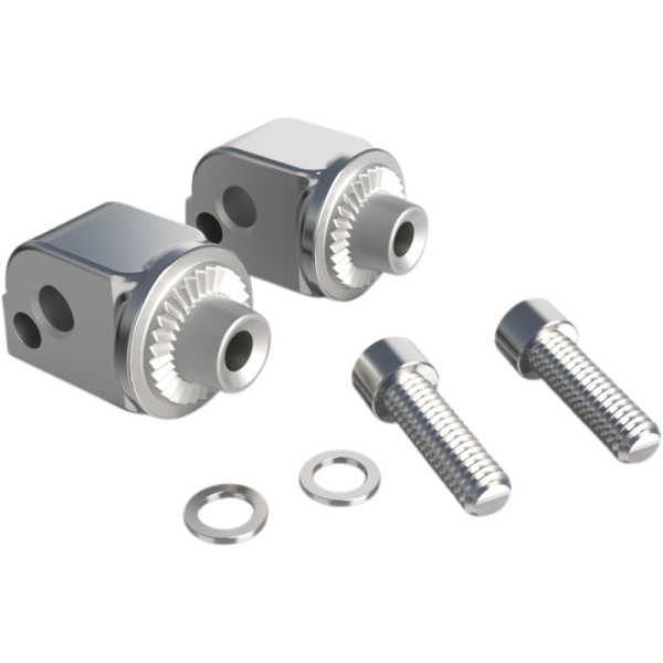 (image for) CIRO LLC Footpeg Adapter (Chrome)