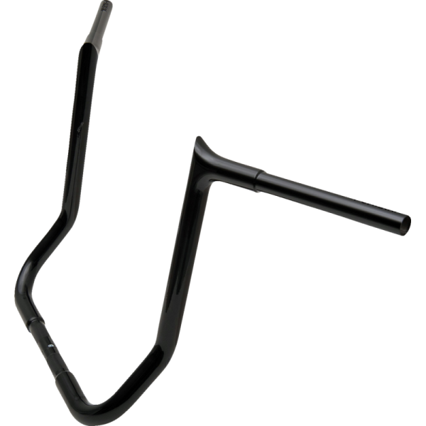 (image for) FAT BAGGERS INC EZ Install 1 1/4" Pointed Top Handlebar Gloss Black 16" Rise