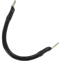 (image for) Solid Black Battery Cable 9"