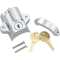 (image for) Universal Helmet Lock Chrome (1-1/4" - 1-1/2")