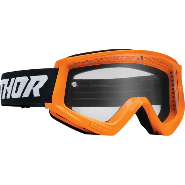 (image for) Thor Youth Combat Goggles - Flo Orange/Black