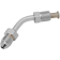 (image for) Chrome Fitting - AN-3 male x 3/8"-24 inverted flare 45°
