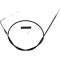 (image for) Black Vinyl Idle Cable for FLHR/I